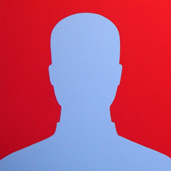 Leon Reid IV "Profile Male Blue/Red 1"
